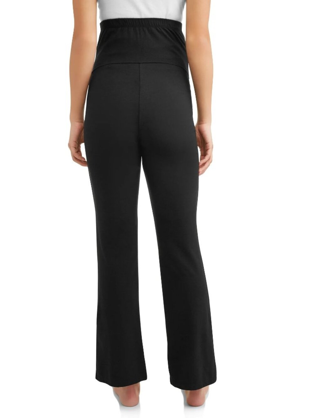Maternity Leggings for Yoga, Black - Picture 3 of 4